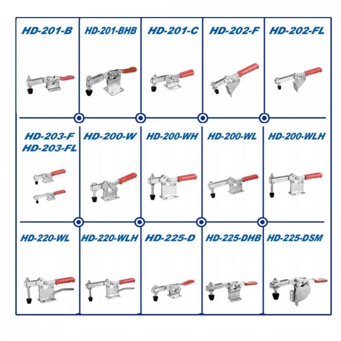 304cトグル クランプ、トグル クランプ、調節可能なトグル クランプ